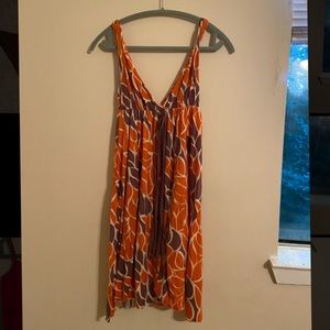 Patterned Flowy Sun Dress